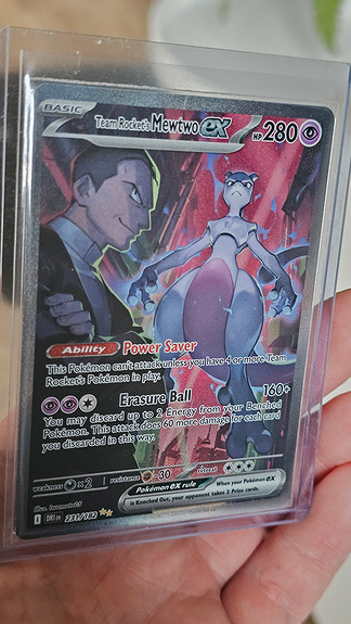 Team Rocket's Mewtwo ex 231/182